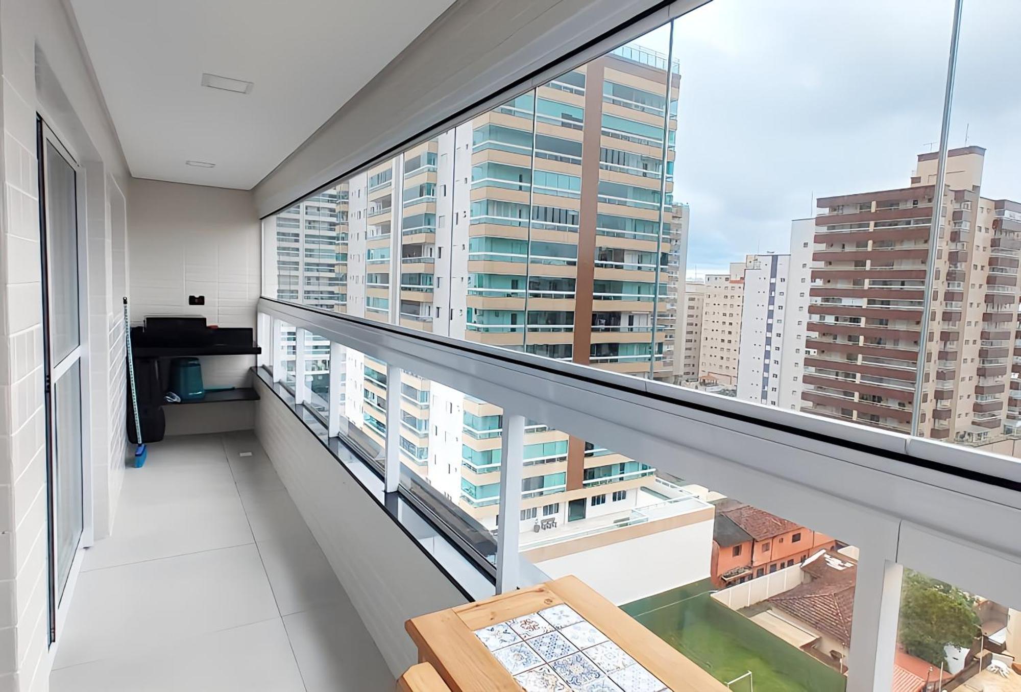 Apto Com Lazer Completo, Piscina, Ar, Mercadinho E Pet Friendly A 1 Min Da Praia Πράια Γκράντε Εξωτερικό φωτογραφία